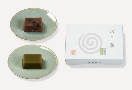 涼果 水羊羹(抹茶・黒豆)