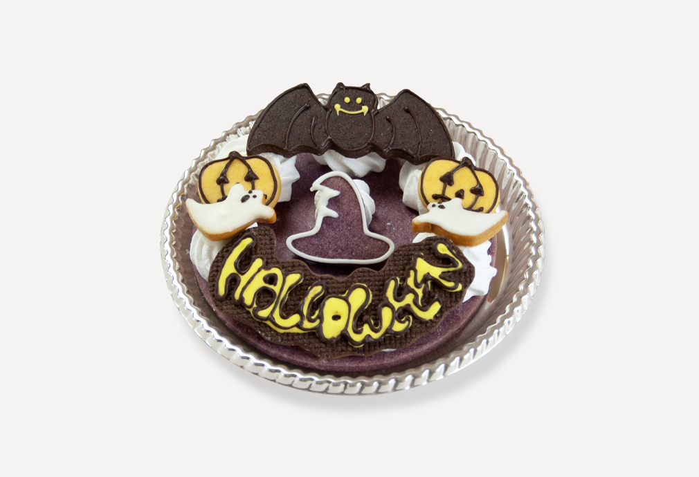 ハロウィンリース(むらさき芋)
